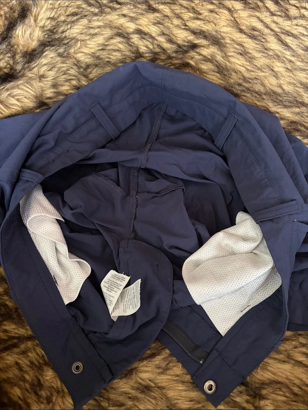 J. Crew Mens Flex Gramercy Shorts Navy Blue Size 34